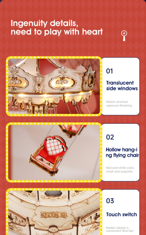 CARRUSEL PUZZLE ROBOTIME - Imagen 5