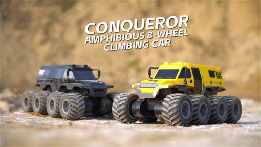 COCHE ANFIBIO 8 RUEDAS - Imagen 3