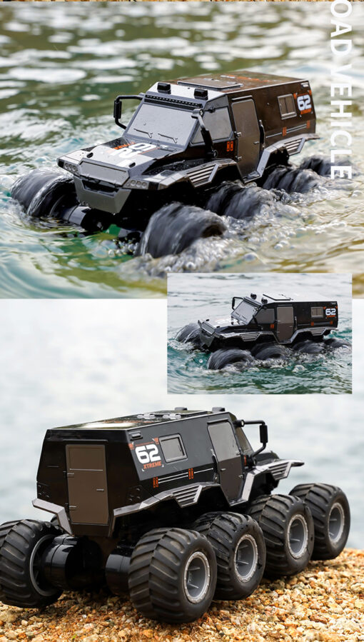 COCHE ANFIBIO 8 RUEDAS - Imagen 2
